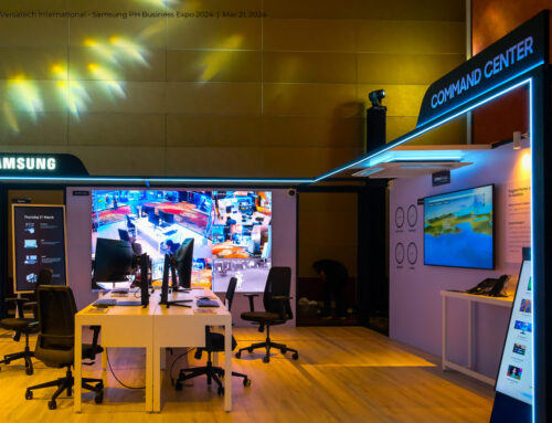 Command Center Set Up with Versatech at 1st Samsung Business Expo in PH