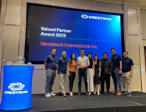 Versatech Gets Recognized As Crestron’s Valued Partner For 2025