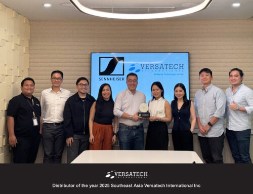 Third Win: Versatech is the 2025 Distributor of the Year for Sennheiser Business Communications