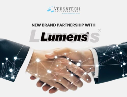 Versatech Enters Brand Partnership with Lumens to Expand Pro-AV Total Solutions
