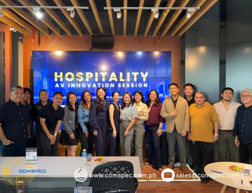 Versatech and COMSPEC Showcase the Future of Hospitality Through Intelligent AV Environments