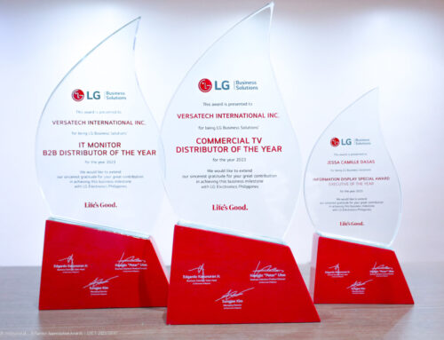 Versatech Garnered 4 Outstanding Achievements at LG’s 2023 Partner Appreciation Awards