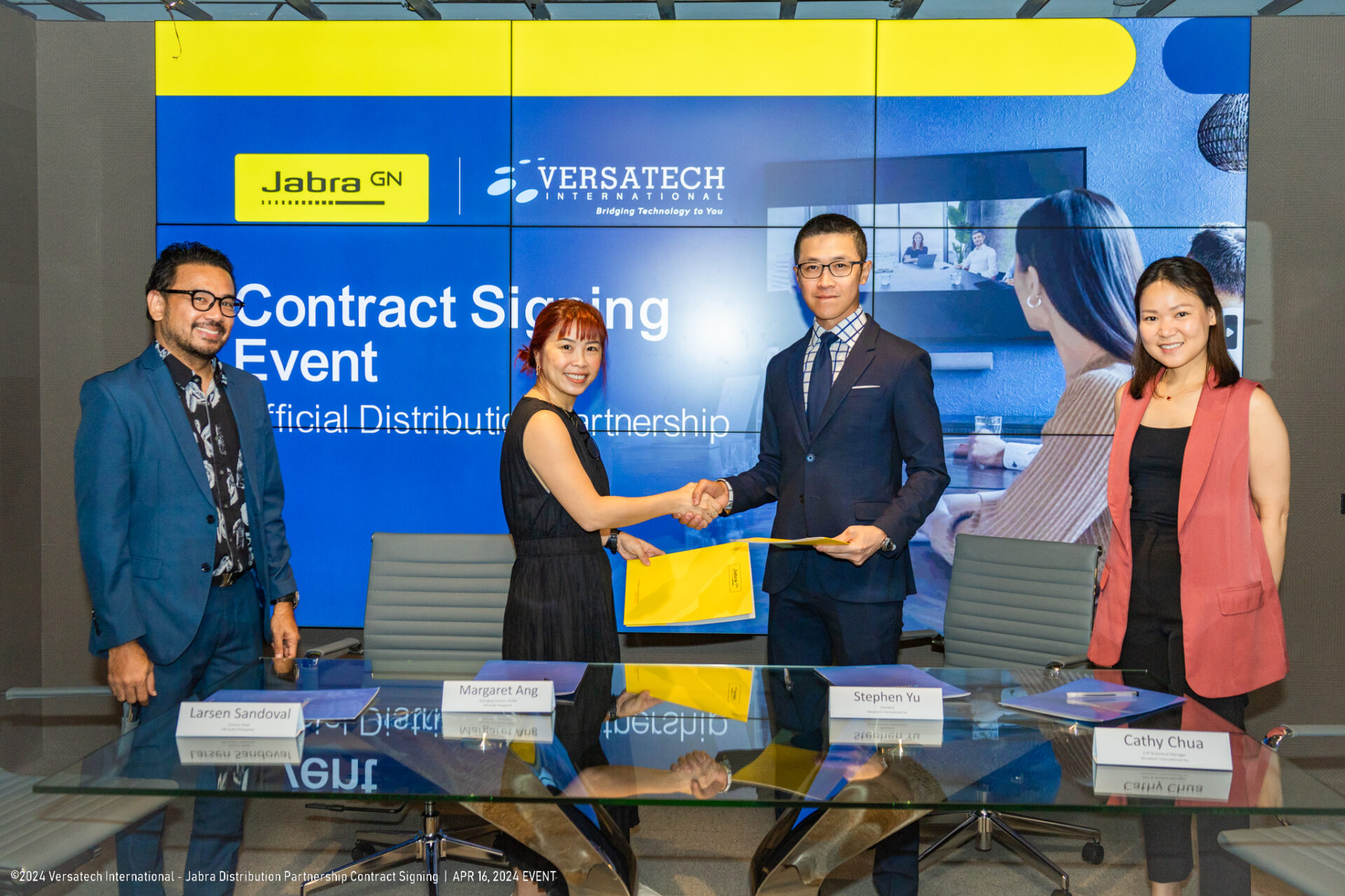 New Distribution Partnership with Jabra and Versatech International