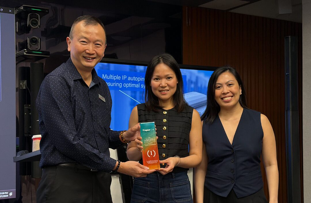 Versatech Receives Legrand AV’s 2025 Outstanding Contribution Award
