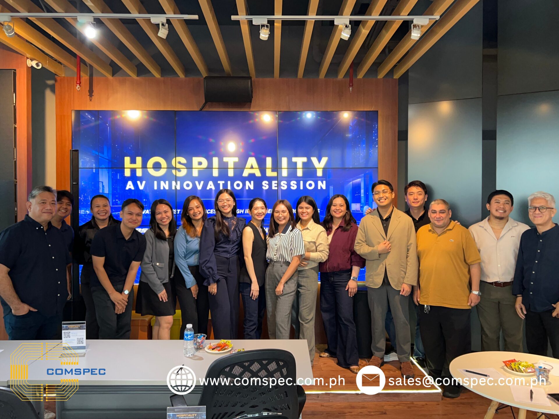 Versatech and COMSPEC Showcase the Future of Hospitality Through Intelligent AV Environments